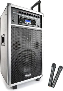 Vonyx ST100 MK2 Mobiele geluidsinstallatie 8 inch
