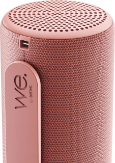 We. by Loewe HEAR 1 Draagbare Bluetooth Speaker Koraalrood