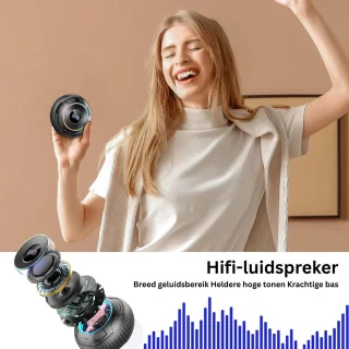White-Label® Douche Speaker - Draagbare Radio