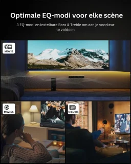 White-label Surround Home Cinema Set Zwart