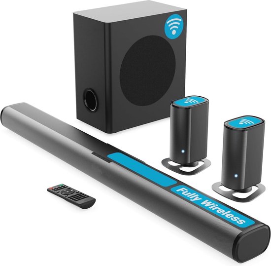 White-label Surround Home Cinema Set Zwart