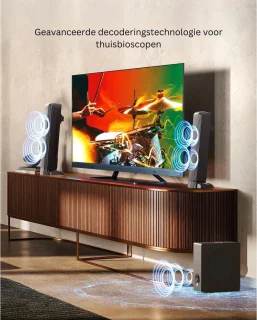 White-label Surround Set Home Cinema Zwart