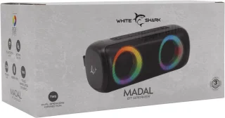 White Shark GBT-876 MADAL Bluetooth Speaker Black