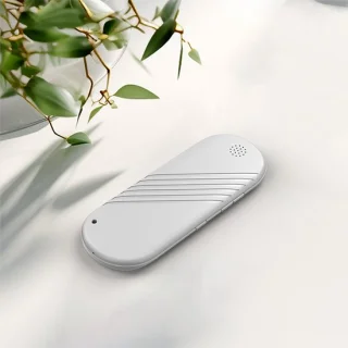 Witte draagbare slaapspeaker