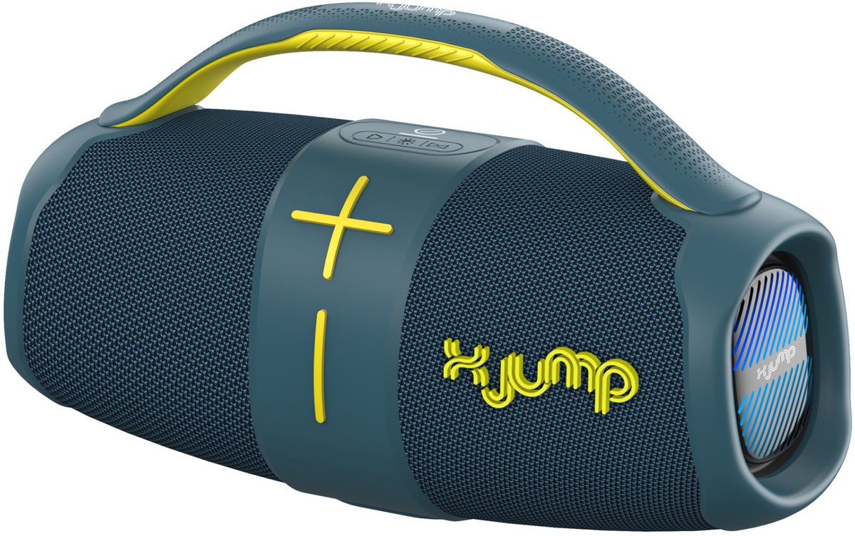 X JUMP XJ 120 Draadloze Stereoluidspreker Blauw