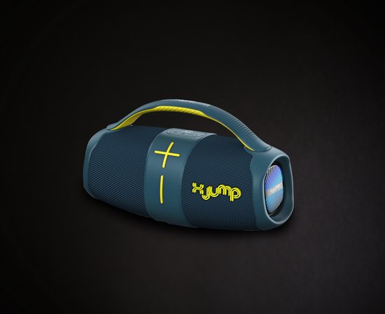 X JUMP XJ 120 Draadloze Stereoluidspreker Blauw