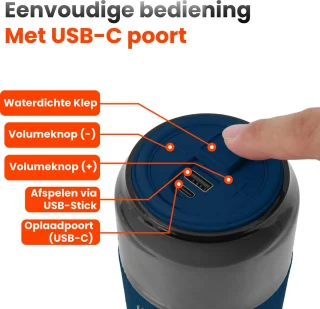 Xssive Bluetooth Mini Speaker Draadloos