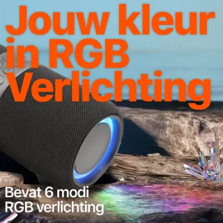 Xssive BSP05 Premium Bluetooth Speaker Zwart