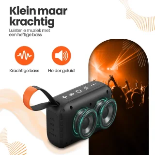 Xssive BSP20 Bluetooth speaker - Zwart