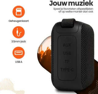 Xssive BSP20 Bluetooth speaker - Zwart