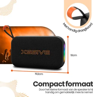 Xssive BSP21 Draadloze Bluetooth Speaker
