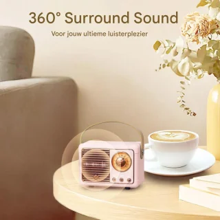 Ynkkvre Retro Speaker - Roze