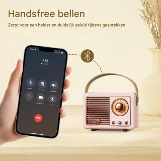 Ynkkvre Retro Speaker - Roze