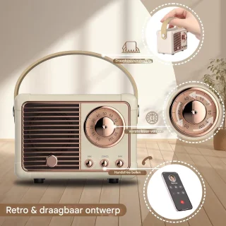 Ynkkvre Retro Speaker Wit