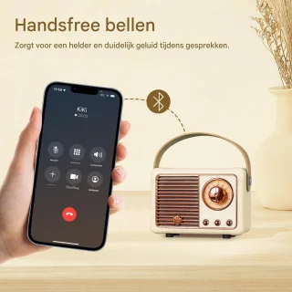 Ynkkvre Retro Speaker Wit