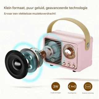 YOZHIQU Draagbare Bluetooth-luidspreker - Roze