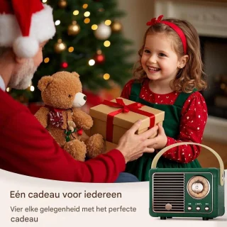 YOZHIQU Mini Retro Bluetooth-luidspreker Groen