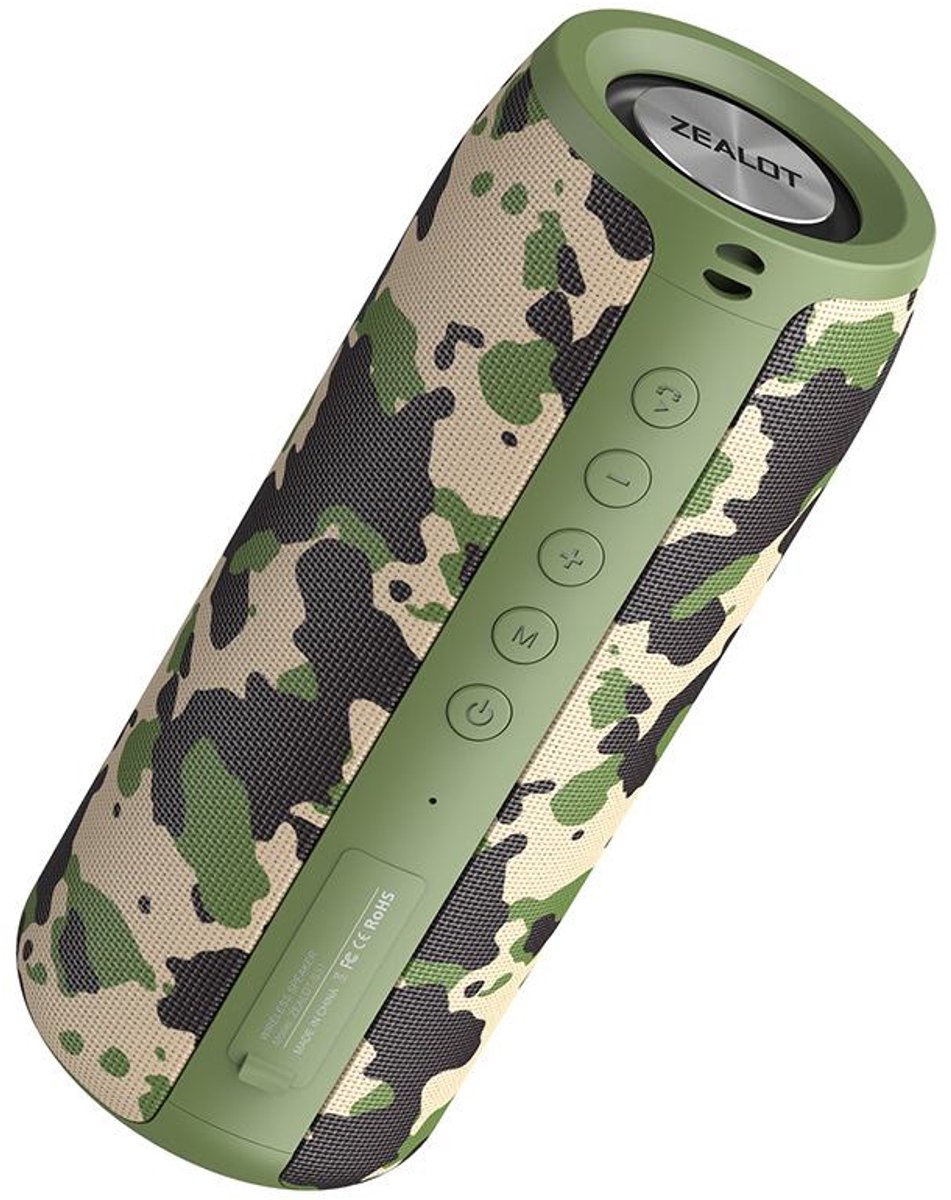 De Zealot S51 Bluetooth speaker in één oogopslag