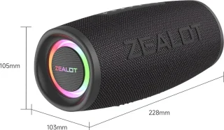 Zealot S56 Bluetooth Speaker Zwart 40W
