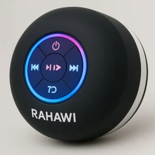 Zwarte LED Bluetooth Douche Luidspreker USB IPX4