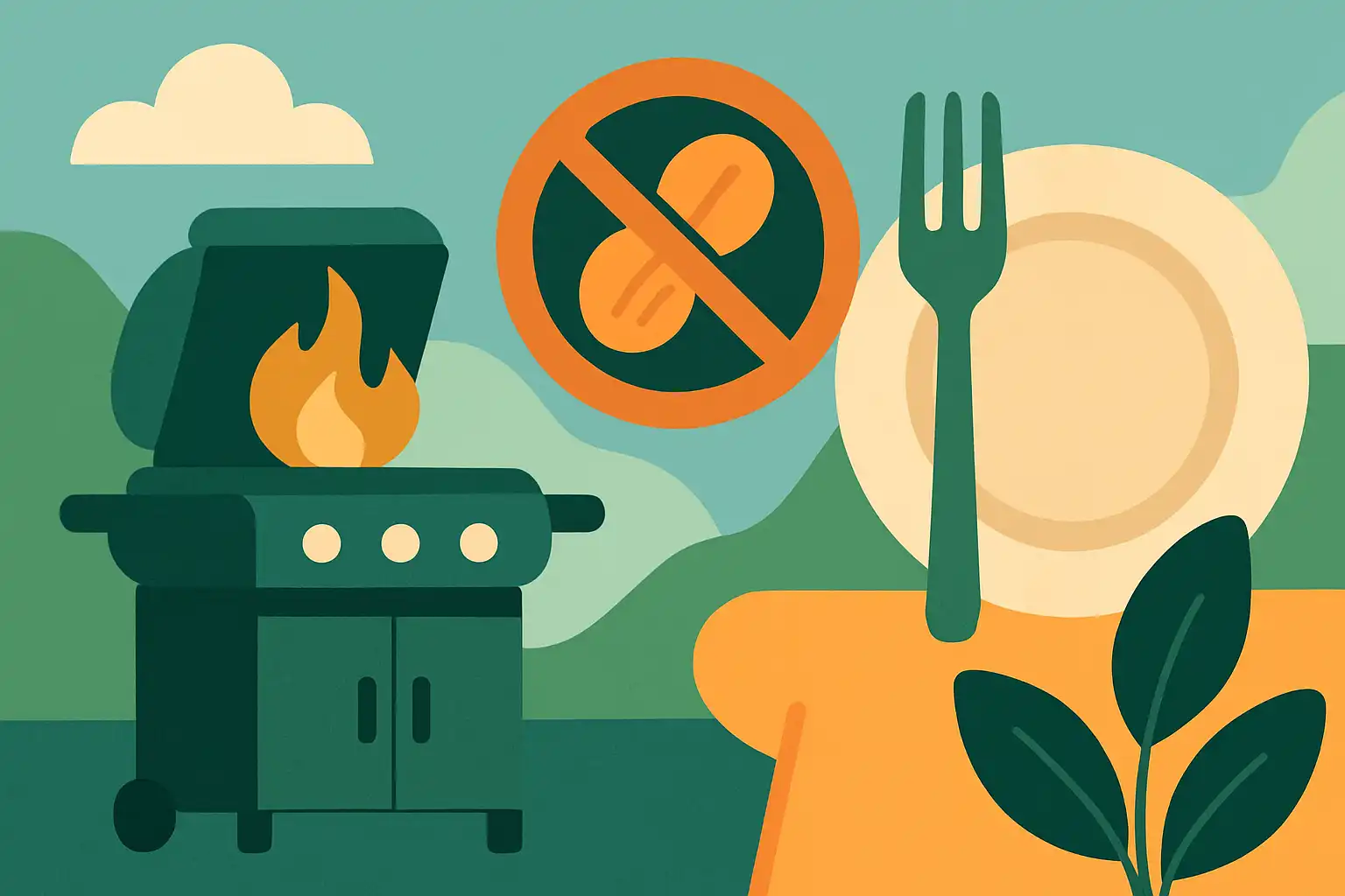 Allergievriendelijk buitenkoken: slimme workflows en servieskeuzes voor zorgeloze diners