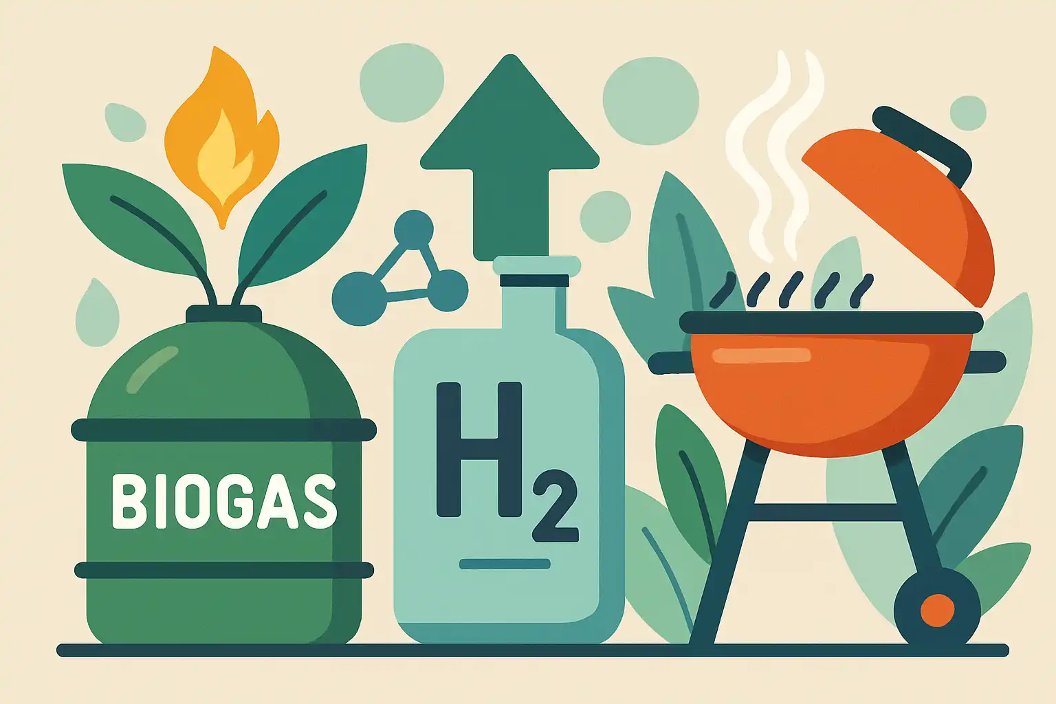 Biogas en waterstof: is dit de toekomst van brandstoffen voor je buitenkeuken?