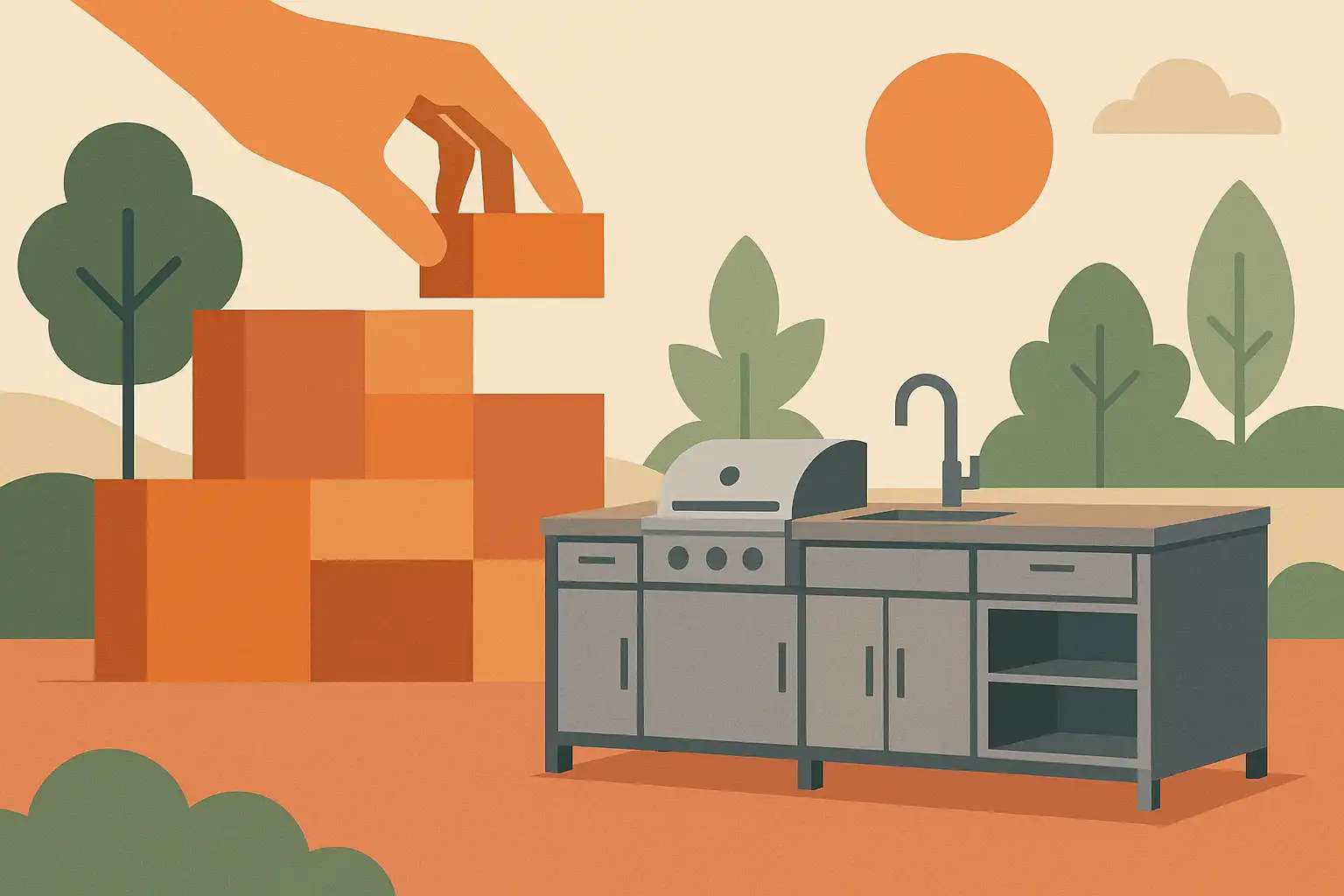 De opkomende trend van modulair bouwen: zo stel jij je ideale buitenkeuken samen