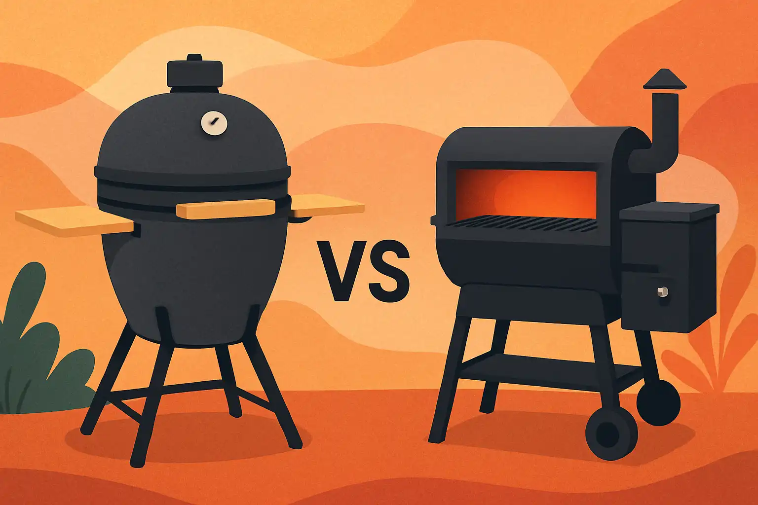 Kamado vs. pelletgrill: welke past het beste bij jouw buitenkeuken en kookstijl?