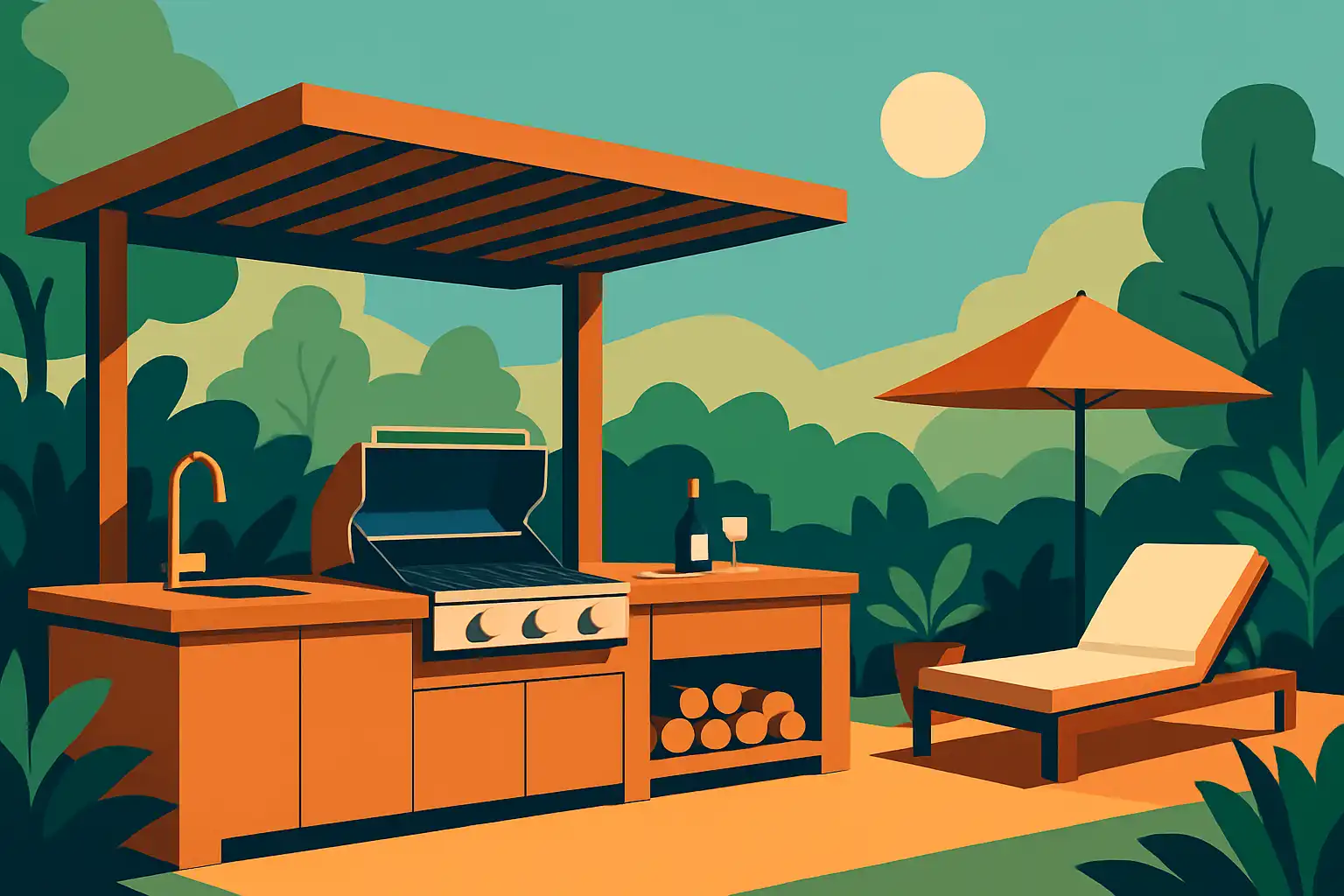 Staycation deluxe: zo bouw je een resortwaardige buitenkeuken in je eigen achtertuin