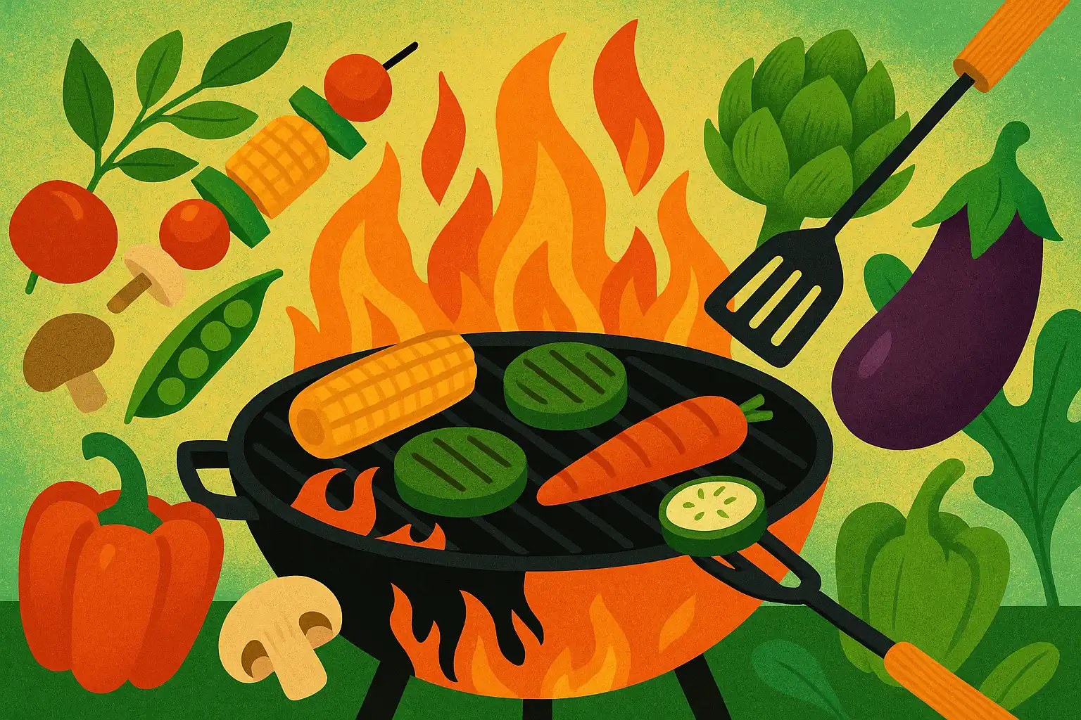 Veggie & vegan grill revolution: plant-based gerechten en technieken voor de buitenkeuken