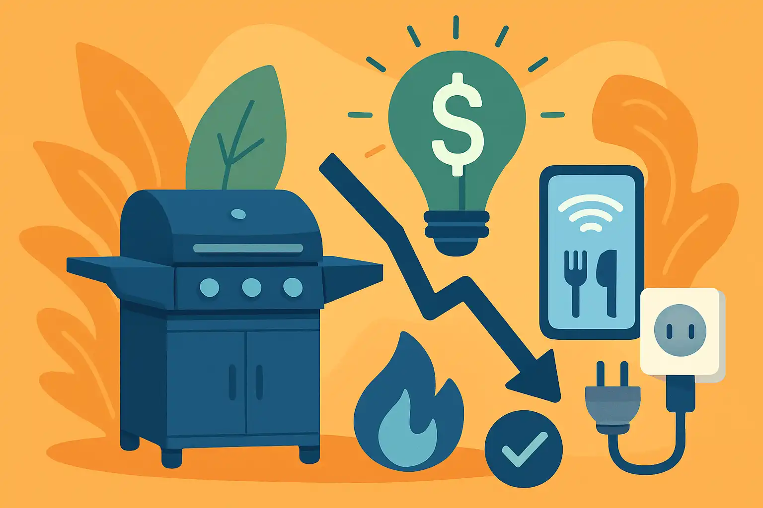 Zo beperk je energiekosten van je buitenkeuken: slimme apparaten en gebruikstips