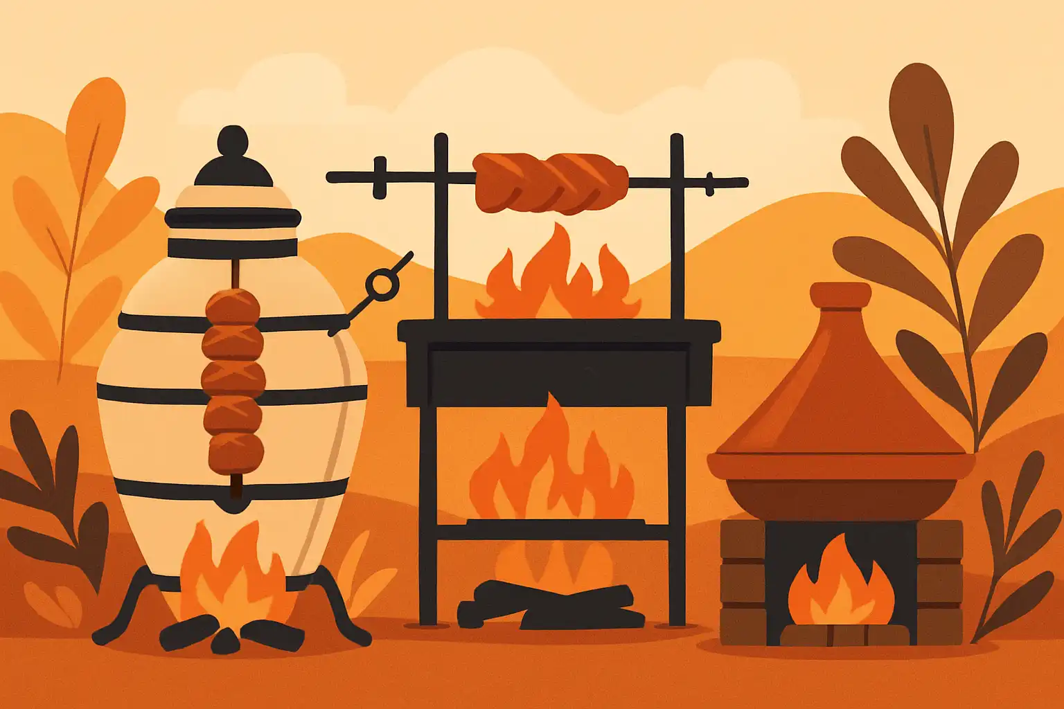 Zo breng je wereldkeukens naar je achtertuin: tandoor, asado en tajine in je buitenkeuken