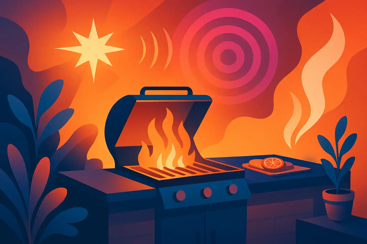 Zo maak je van je buitenkeuken een zintuiglijke ervaring met licht, geluid en geur