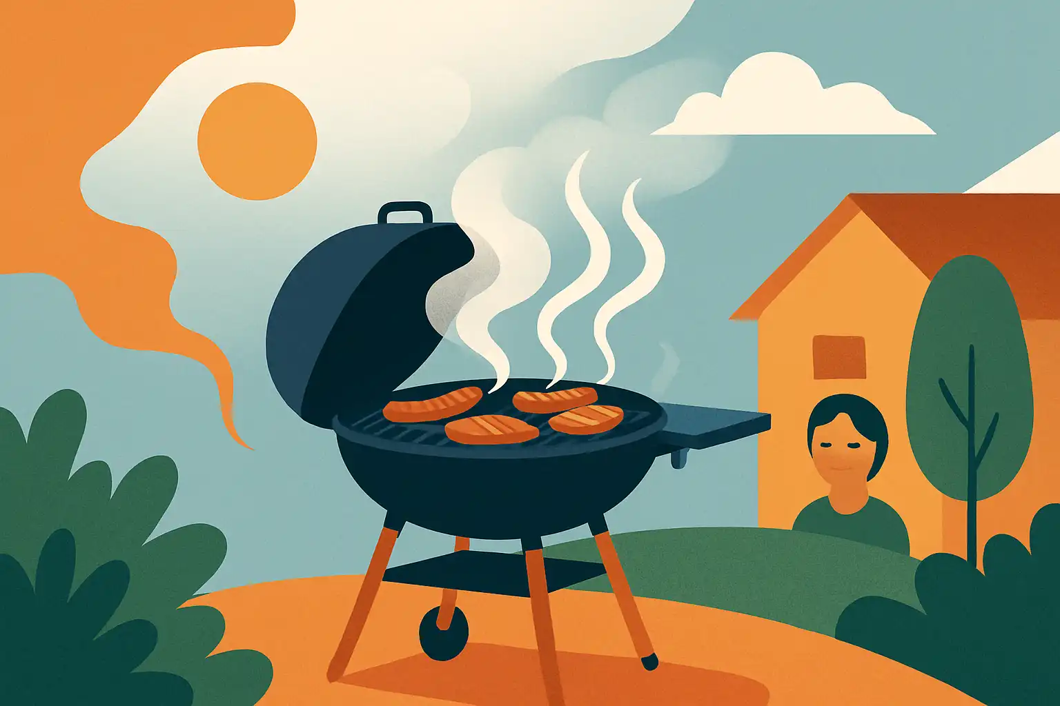 Zo voorkom je rook- en geuroverlast bij je buitenkeuken en houd je de buren blij