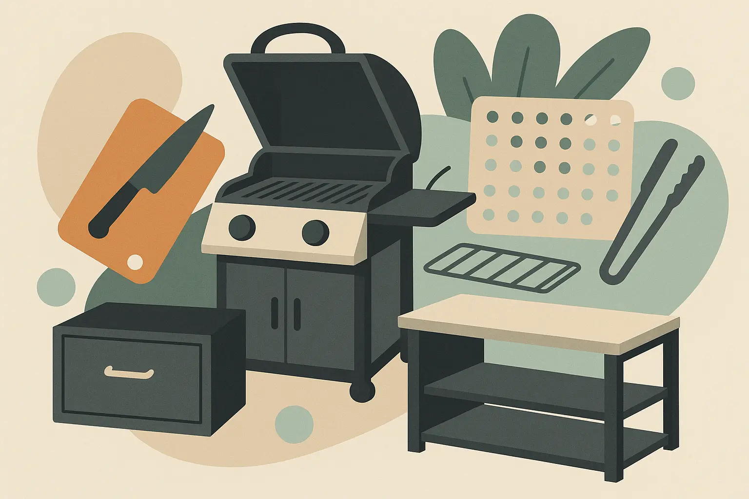 Accessoires en uitbreidingen voor uw buitenkeuken optimaliseren