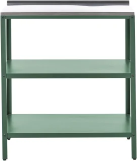 BELIANI VILAMA - Buitenkeuken eiland - Groen - 80x50x92 cm - Staal