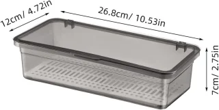 2 stuks bestekbak Clamshell type
