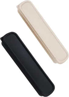 2 stuks bestekbakken beige en zwart