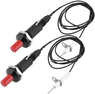 2 stuks Piezo-ontstekingsset voor gasgrill