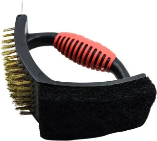 3-in-1 driehoekige grillborstel