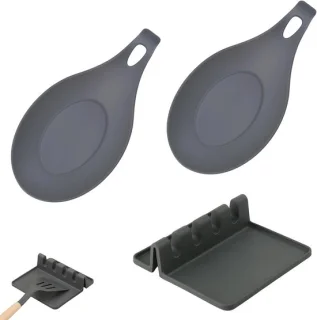 3 stuks lepelhouders van siliconen