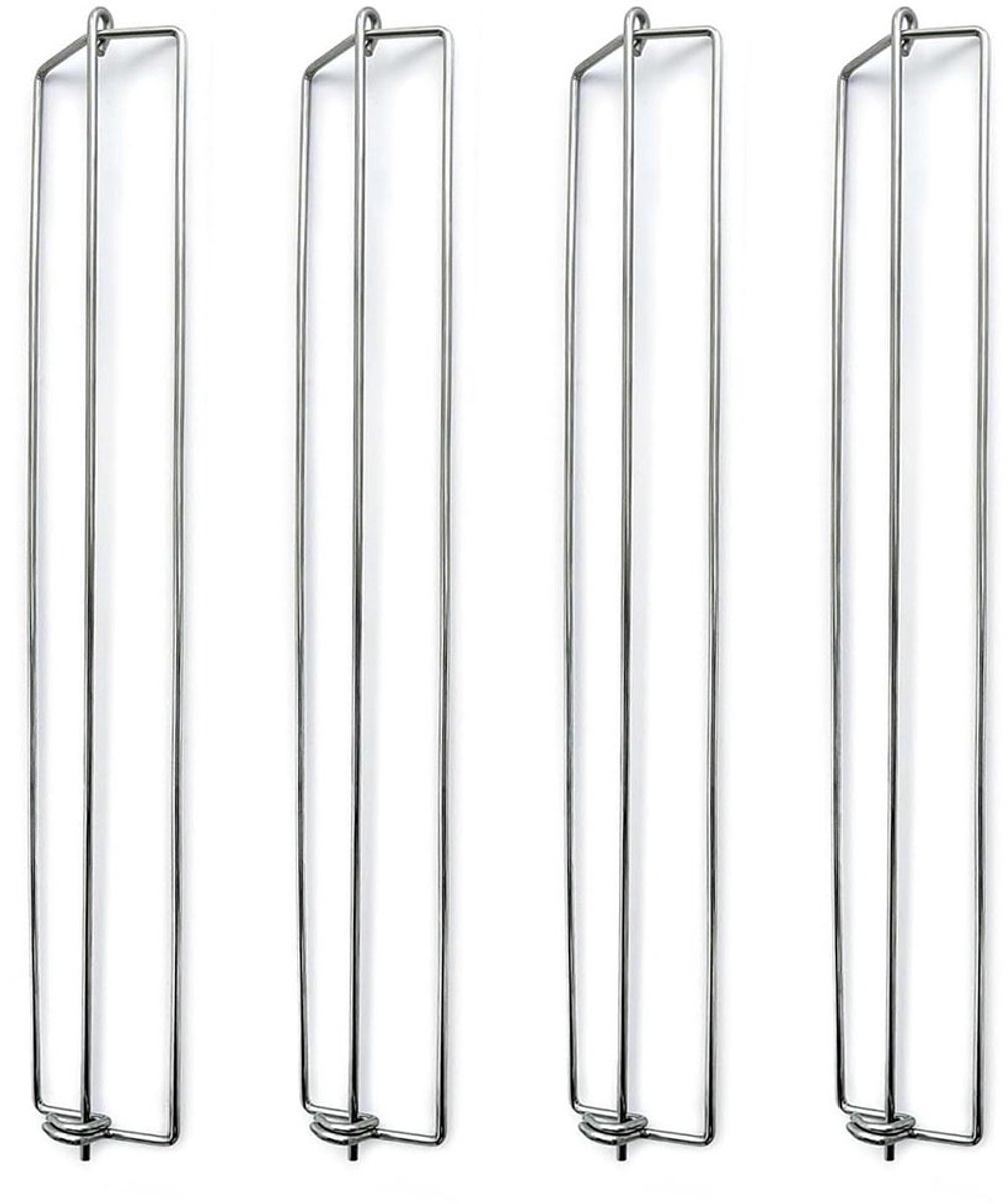 De 4x RVS Kippenvleugel BBQ-vorken voor Grillen in één oogopslag