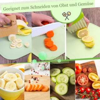 8-delige houten kindermessenset