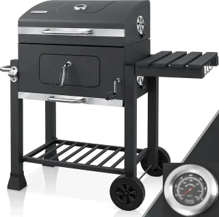 Aafinity Houtskoolbarbecue Zwart