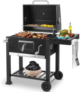 Aafinity Houtskoolbarbecue Zwart