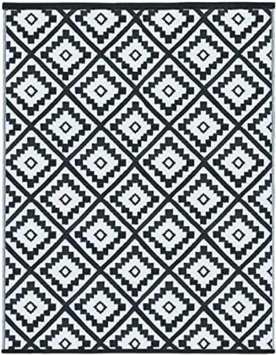 Bahamas buitentapijt zwart 160x260 cm review