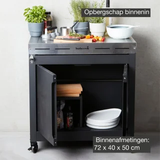 Barbecook Premium Buddy Gasbarbecue 84x46x90cm