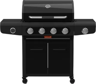 De Barbecook Siesta 412 Graphite gasbarbecue in één oogopslag