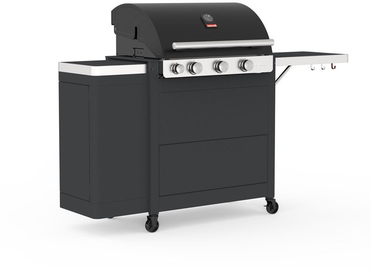 De Barbecook Stella 3221 Gasbarbecue Zwart in één oogopslag