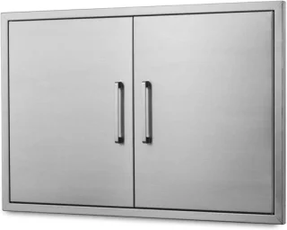 BBQ Deuren Buitenkeuken Dubbele Deur RVS 30 inch